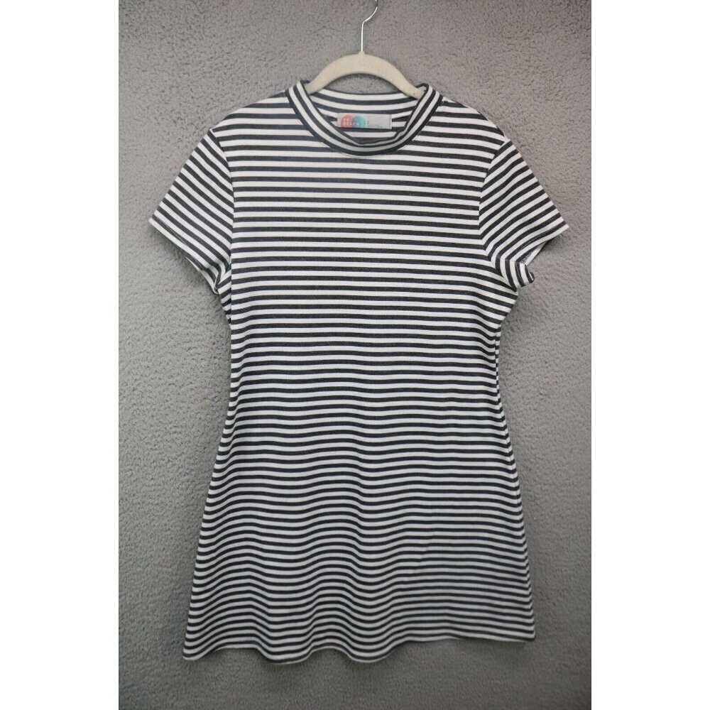 Free‎ People Beach Striped Dress-Size 6-Nautical-Beachy